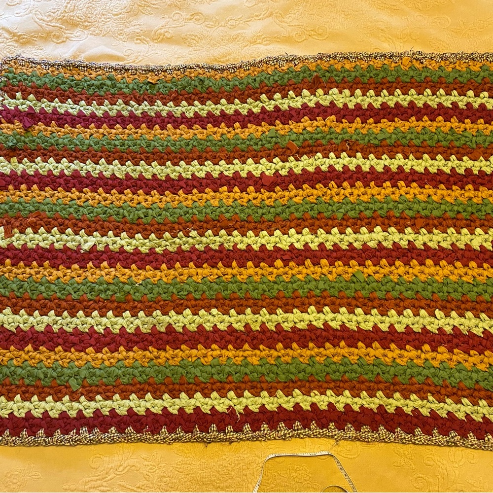 Handmade Homespun Rag Rug